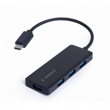 Gembird I/O HUB USB-C 4PORT/UHB-CM-U3P4-02