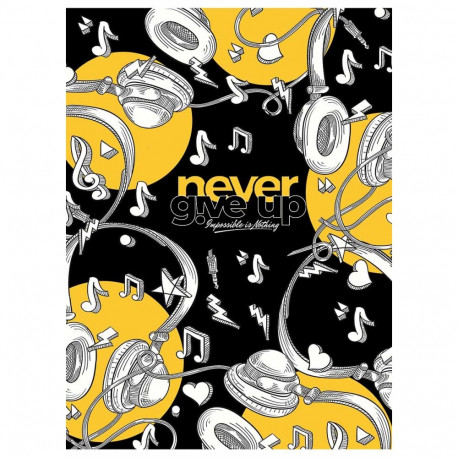 Kaustik Student, 80 lehte, 70 g/m², jooneline (5 tk)