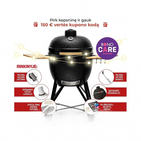 GRILL KAMADO BONO LIMITED BLACK
