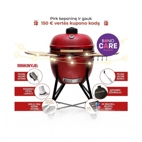 GRILL KAMADO BONO LIMITED RED