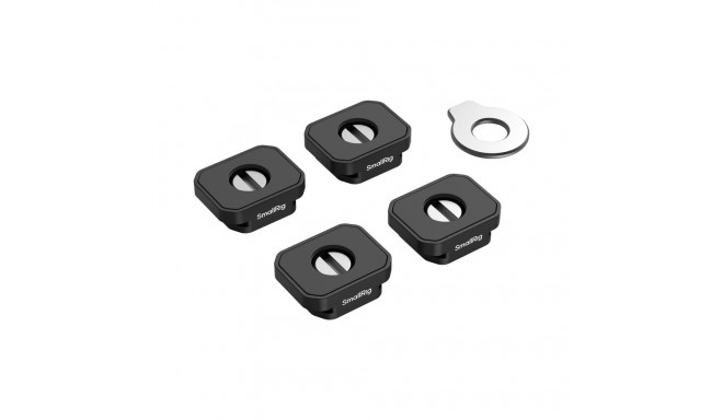 SmallRig 5472 Mount Plate with Cold Shoe Mount (4pcs)