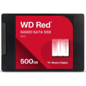 SanDisk punane SA500 500GB 2.5" SATA III SSD (WDS500G1R0A)
