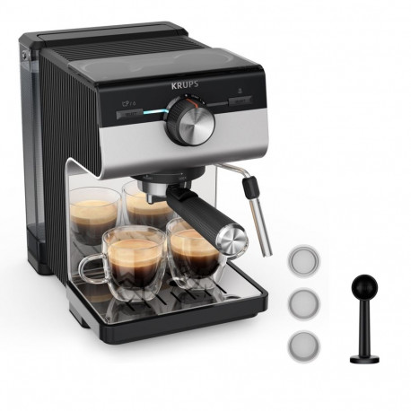 Krups Authentic+ XP384E10 kohvimasin poolautomaatne espressomasin 2 L