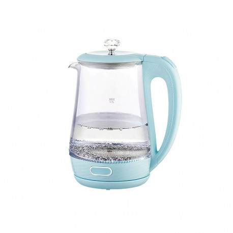 Maestro MR-052-BLUE Electric glass kettle, blue 1.7 L