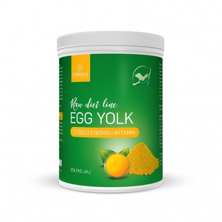 POKUSA Egg Yolk RawDietLine - supplements for dogs and cats - 800 g