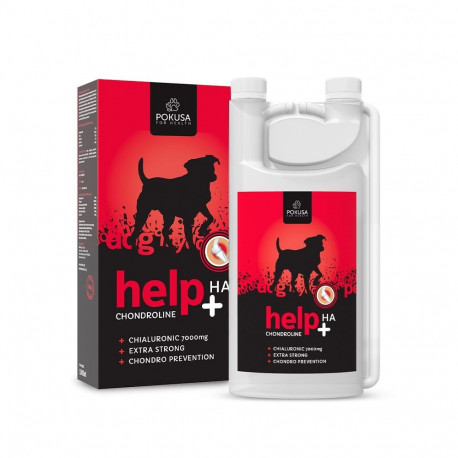 POKUSA ChondroLine Help + HA toidulisandid koertele 1000ml