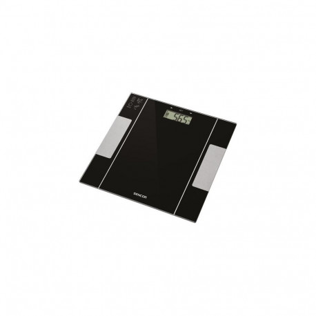 Sencor SBS 5050BK personal scale Rectangle Black Electronic personal scale