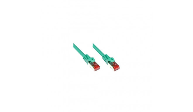 Alcasa 8060-010G networking cable Green 1 m Cat6 S/FTP (S-STP)