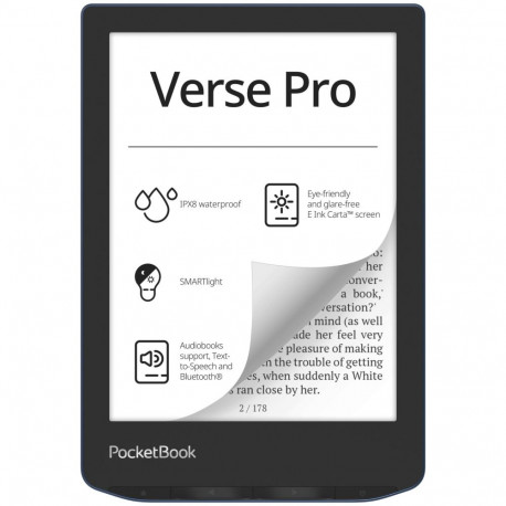 PocketBook eBook Reader PB634-A-WW-B / Verse Pro S Blue/Black