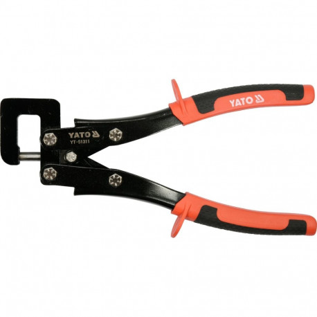 Yato PROFIILITANGID YT-51311, 280mm, 0.5-0.8mm, GR15, A380 Al-Ti, PP/TPR, plekile