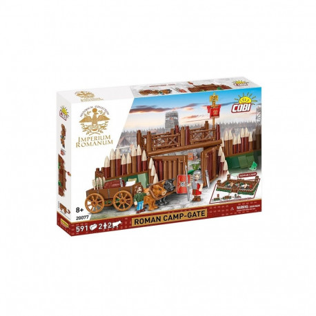 Roman Empire Building Blocks - Roman Camp Gate 591 pieces