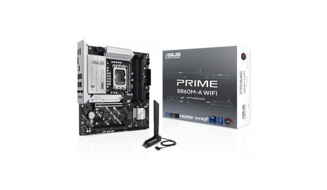 Mainboard|ASUS|Intel B860 Express|LGA1851|Micro-ATX|Memory DDR5|Memory slots 4|1xPCI-Express 4.0 1x|