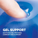 MOUSE PAD CRYSTAL GEL/BLUE 9114120 FELLOWES