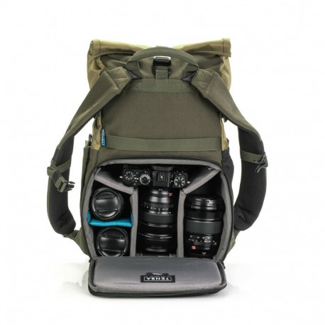 Camera Backpack Tenba Fulton v2 14L for DSLR/Mirrorless Cameras Tan/Olive