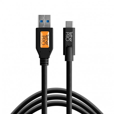 USB Cable - Tether Tools Pro USB 3.0-USB-C 4.6m 10Gbps 60W