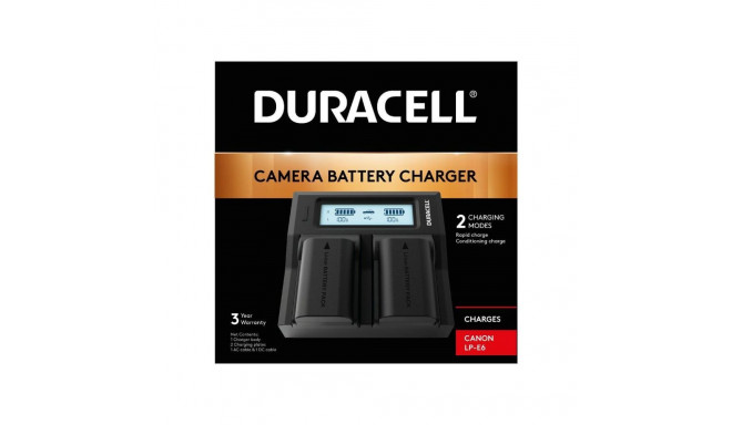 Charger Duracell USB Canon LP-E6N Dual Rapid Conditioning