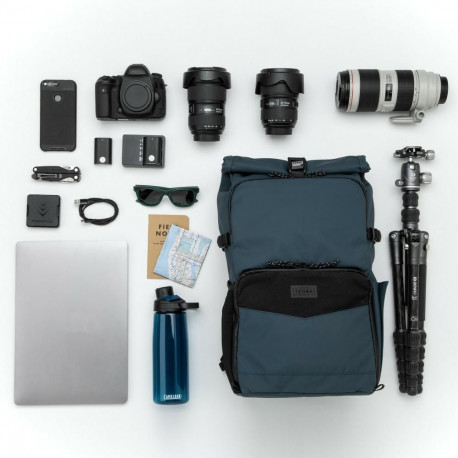 Camera Backpack Tenba DNA 16 DSLR 4-6 Lenses Laptop Compartment Blue
