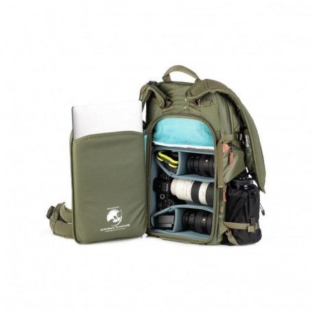 Camera Backpack - Shimoda Explore V2 35 Medium DSLR Core Unit Water-Resistant Green