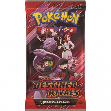 Trading Card - Pokemon Scarlet & Violet: Destined Rivals Booster Pack 10 Cards
