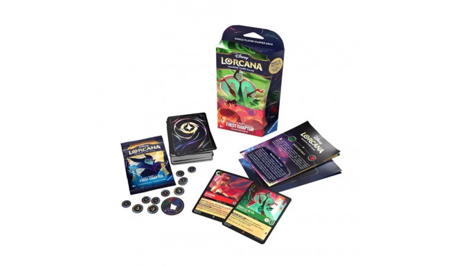 Trading Card Game - Disney Lorcana Emerald Ruby Starter Deck 60 Cards