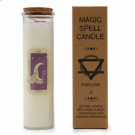 Candle - Ancient Wisdom Magic Spell Candle 50h Burn Jasmine Scent