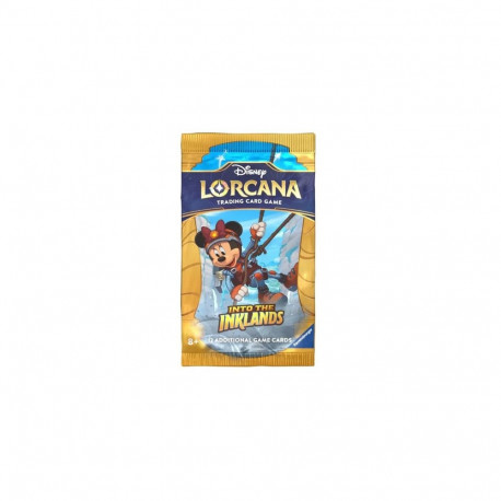 Trading Card - Disney Lorcana Into the Inklands Booster Pack 12 Cards