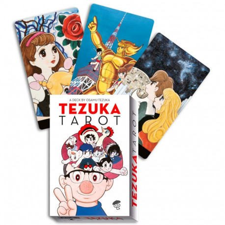 Tarot Card Set - Tezuka Tarot 78 Cards & 192-Page Guidebook Luxurious Edition