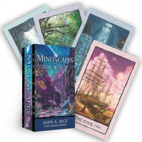 - Tarot Deck - Mindscapes Tarot 80 Cards Guidebook 13 x 8 x 5.5 cm