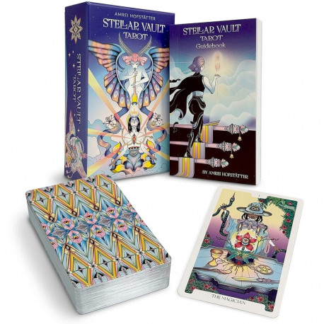 Tarot Deck - US Games Systems Stellar Vault 78 Cards 104-Page Guidebook