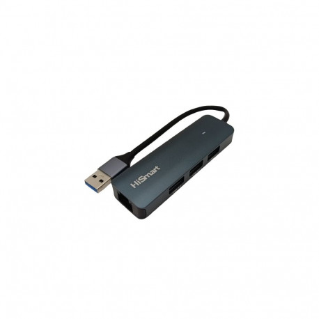 Adapter - USB-A 3x USB 3.0 Ports, RJ45, PD 100W