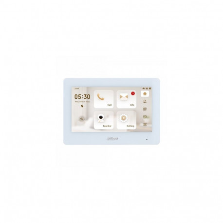 Indoor Monitor - DAHUA VTH5421HW-W 7" Touchscreen 1024x600 Wi-Fi 2-Way Audio
