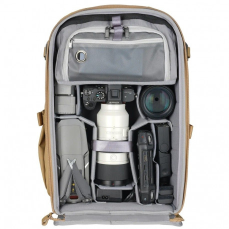 Camera Backpack Vanguard VEO METRO B30L 30L for 16" Laptop Beige
