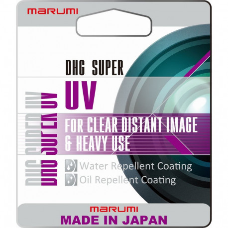 Camera Filter - Marumi Super DHG UV 105mm Multi-Coated Slim Frame
