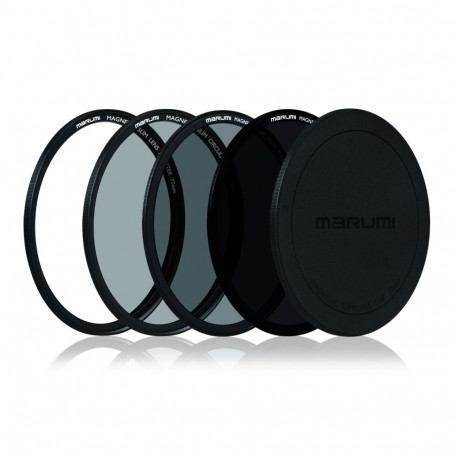Camera Filter - Marumi Magnetic Slim Advanced Kit 82mm ND16 ND64 Polarizing