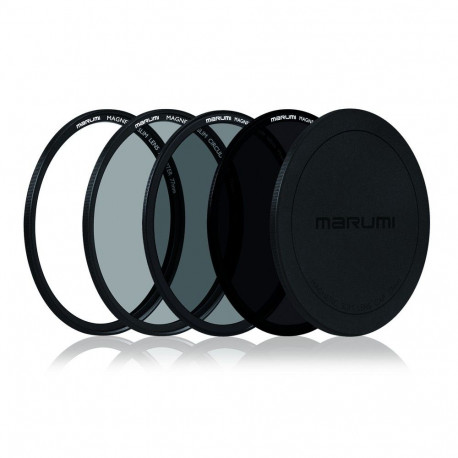 Camera Filter - Marumi Magnetic Slim Advanced Kit 77mm ND16 ND64 Polarizing