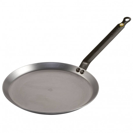 De Buyer Mineral B Element -kreppipannu, hiiliteräs, 24 cm