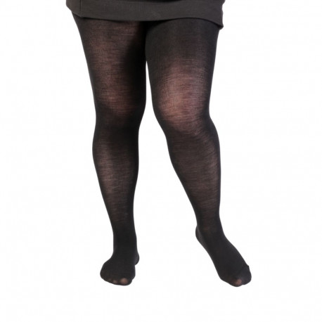 SOKISAHTEL MILANA plus size mustad meriinovillased sukkpüksid