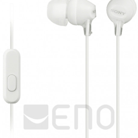 Sony kõrvasisesed kõrvaklapid MDR-EX15APW 3,5mm, valge