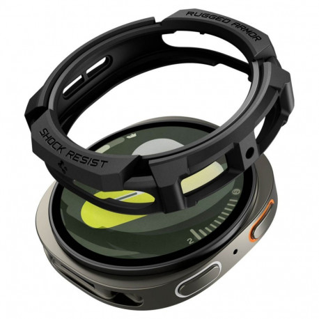Spigen Spigen Rugged Armor Case for Samsung Galaxy Watch 8 40mm - Matte Black