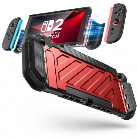 Supcase Supcase Unicorn Beetle Pro Case for Nintendo Switch 2 - Red and Black