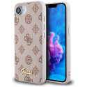 Guess Guess Peony Script Logo MagSafe iPhone 16e Case - Brown