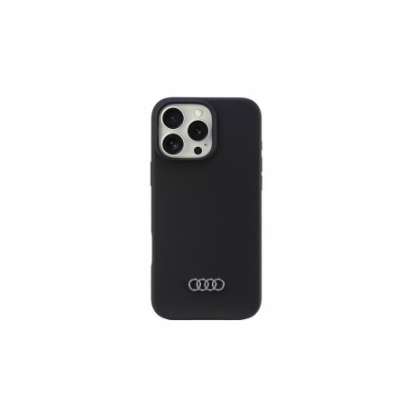 Audi Audi Silicone Case iPhone 16 Pro Max 6.9" black/black hardcase AU-LSRIP16PM-Q3/D1-BK