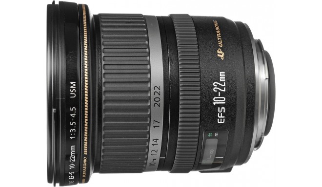 Canon EF-S 10-22 mm f/3.5-4.5 USM objektīvs