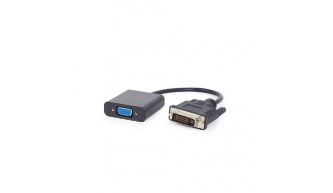 Gembird I/O ADAPTER DVI TO VGA/BLACK A-DVID-VGAF-01