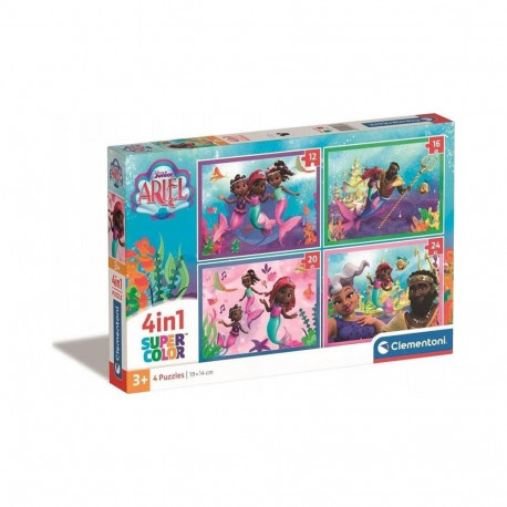 TOY PUZZLE DISNEY ARIEL 4IN1 21533