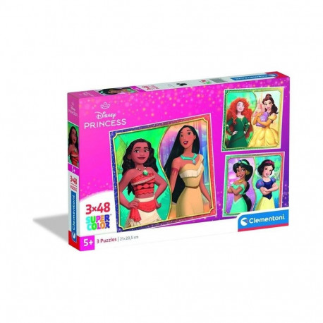 Disney Princess pusle 3x48 tk 25064