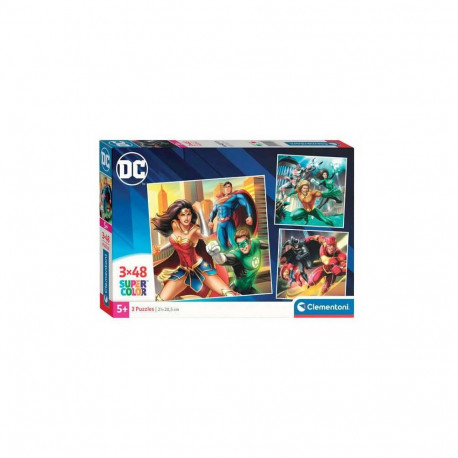 TOY PUZZLE JUSTICE LEAGUE 3X48P 25296