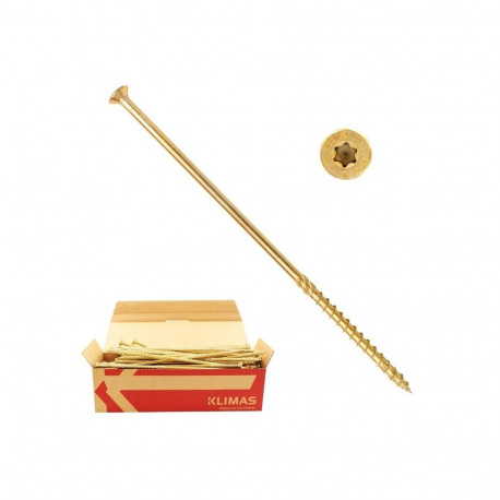 WOOD SCREW TXKMWHT-60300 ZN 100PCS