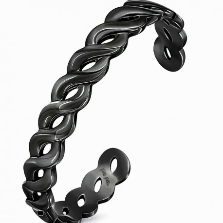 Bracelet Folli Follie 1B15T038 (17 cm) - Black