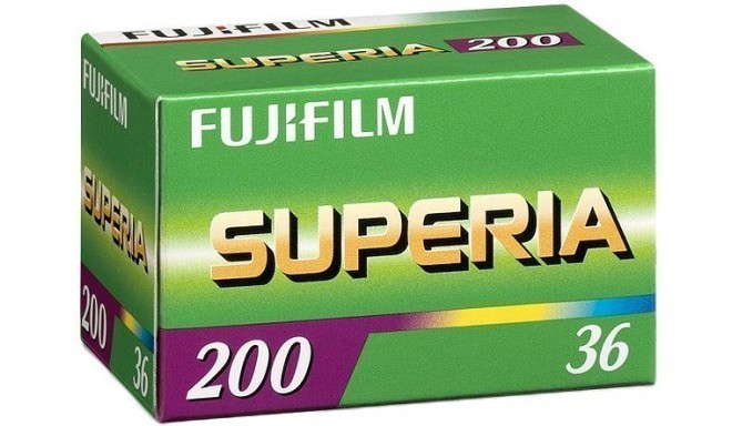 Fujicolor filmiņa Superia 200/36